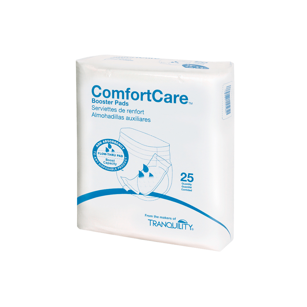PBE19244 4 x 12 in. Comfortcare Disposable Booster Pad - 25 per Bag
