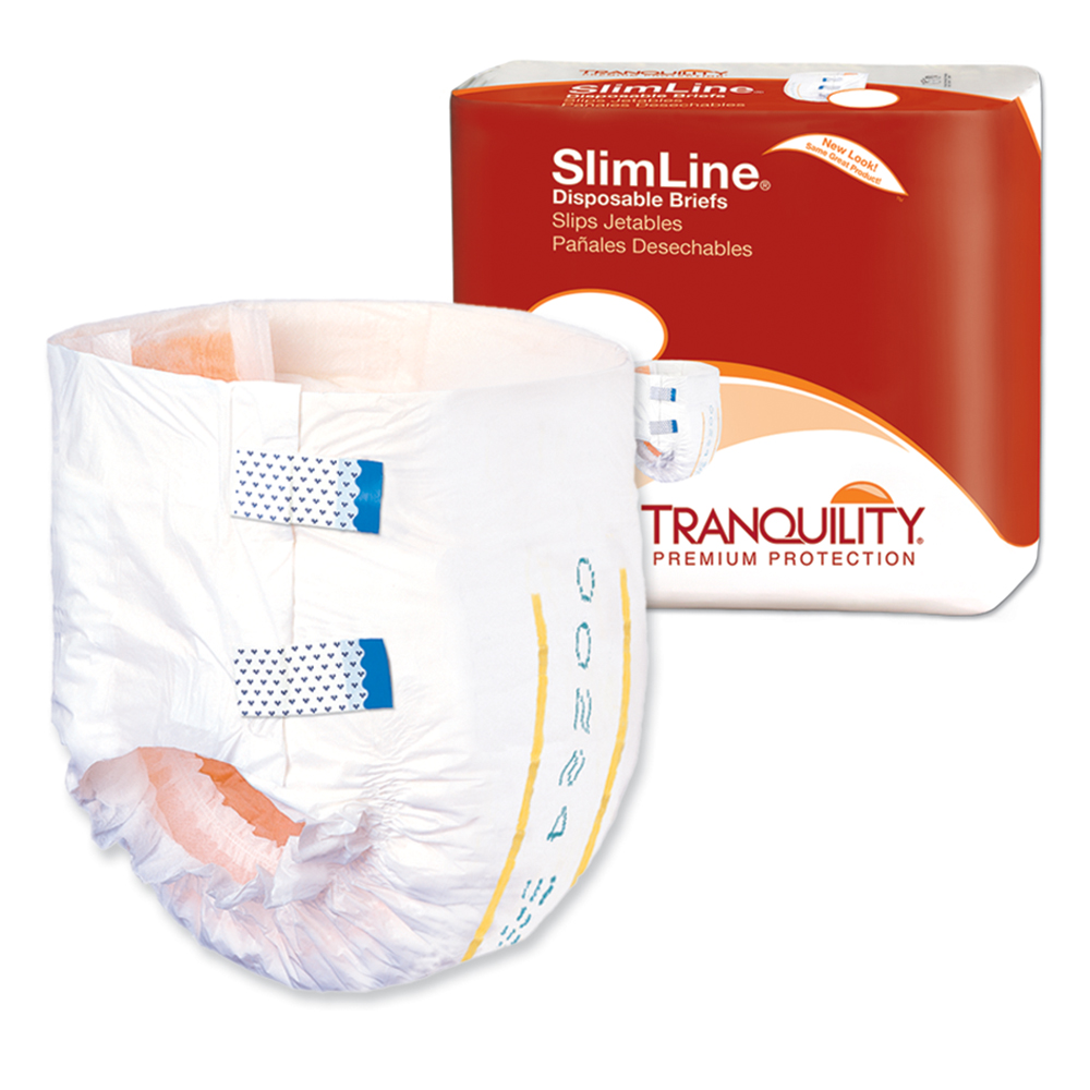 PBE2132  SlimLine Briefs - 12 per Bag