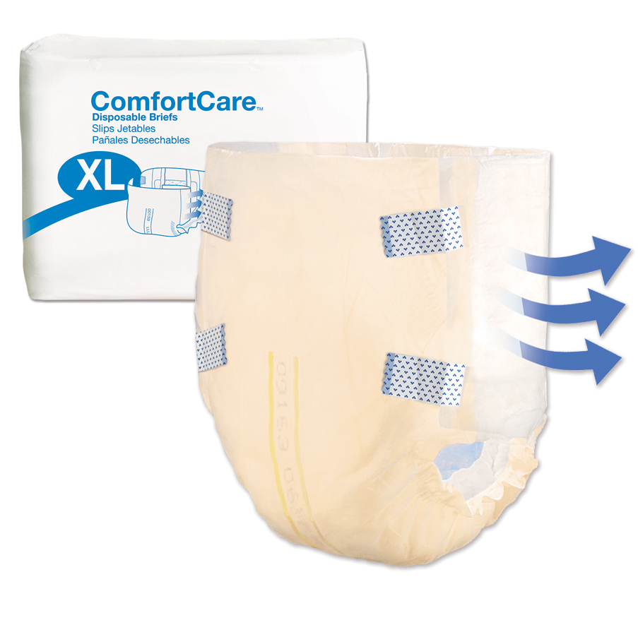 Comfort Care PBE2967100 Disposable Brief - Extra Large - 25 per Bag