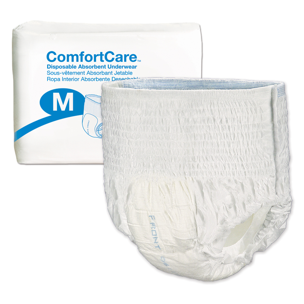 Disposable Absorbent Underwear - Medium - 25 per Bag