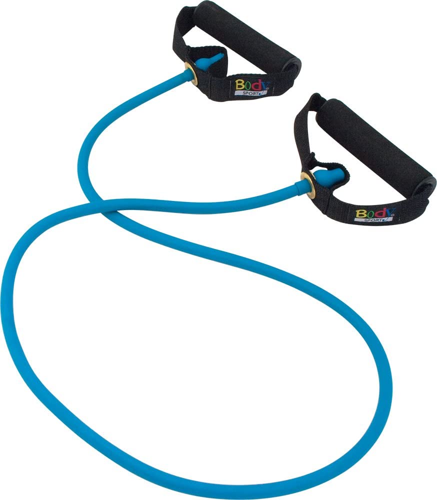 Picture of Body Sport BDS100LBL 100 ft. Roll Light Resistance Exercise Tubing&#44; Light Blue