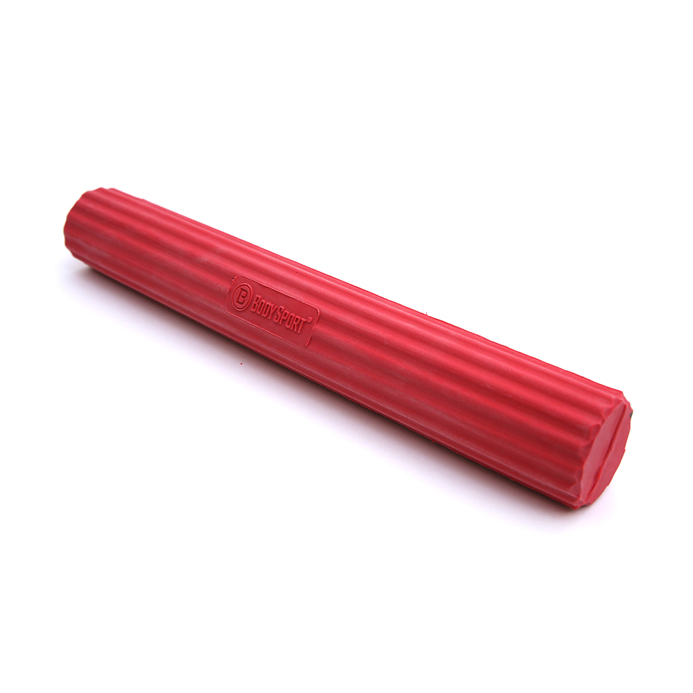 BDS185REDLT 11 lbs Dry Natural Rubber Flexbar, Red - Light
