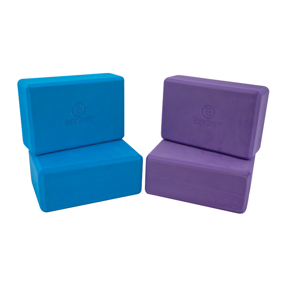 Picture of Body Sport BDS469YBB 4 x 6 x 9 in. Foam Yoga Block&#44; Blue