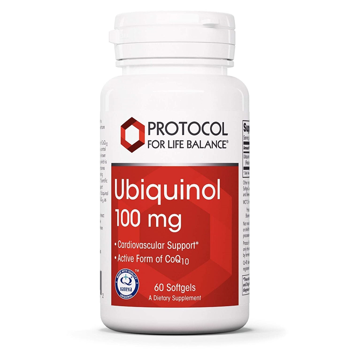 PLBP3142 Ubiquinol 100 mg 60 Softgels