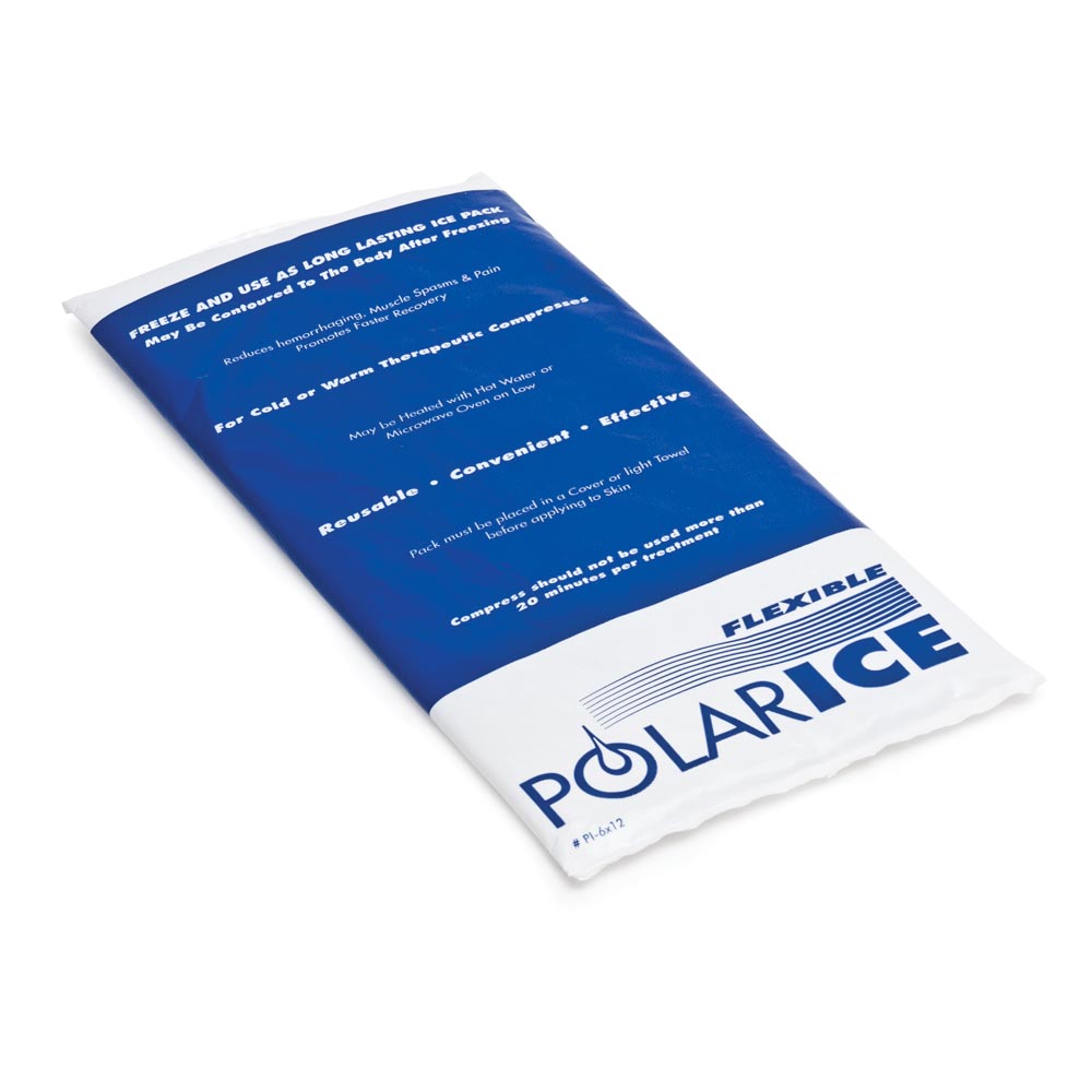 PSI118 6 x 12 in. Latex-Free & Non-Toxic Polar Ice Warm or Cold Compression Pack
