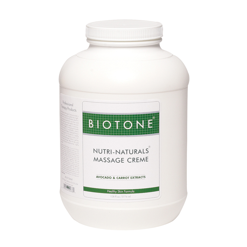 Biotone BIO146GAL 1 gal Nutri-Naturals Massage Cream