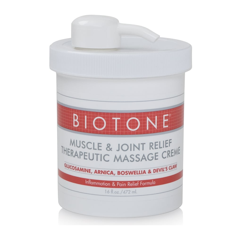 Biotone BIO17116OZ 16 oz Biotone Muscle & Joint Relief Massage Cream