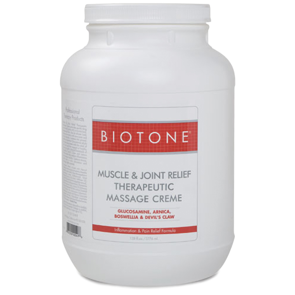 Muscle & Joint Relief Massage Cream - 1 Gallon - Smooth Glide Formula