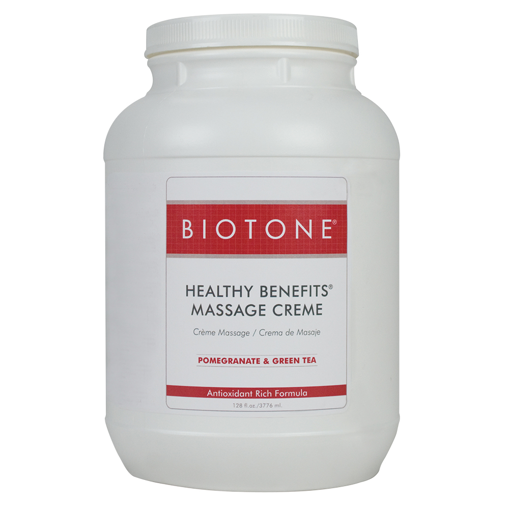 Biotone BIO179GAL 1 gal Healthy Benefits Massage Creme