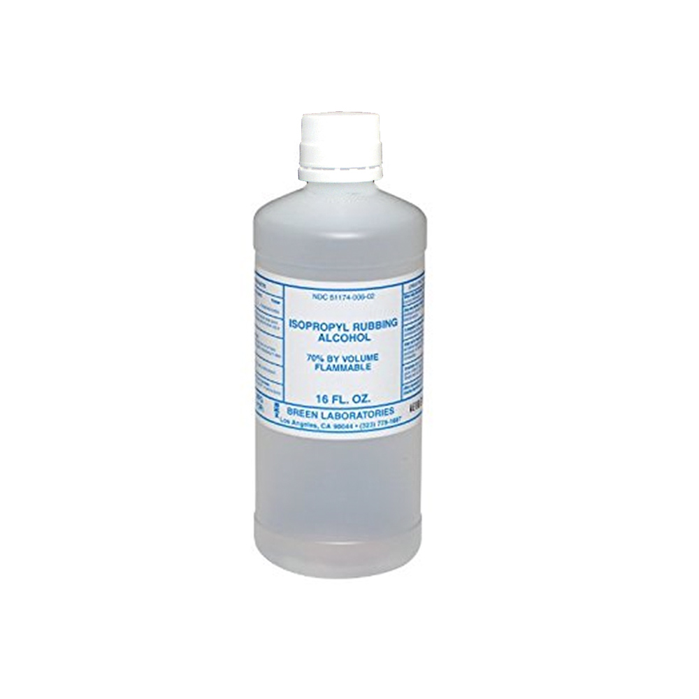 BRE100PT 16 oz Bottle 70 Percent Isopropyl Alcohol