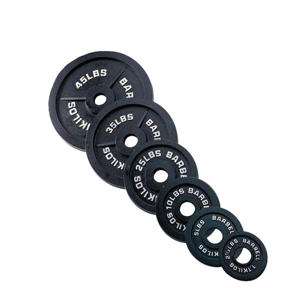 Body-Solid BSD16710LB 10 lbs Olympic Weight Plate, Black