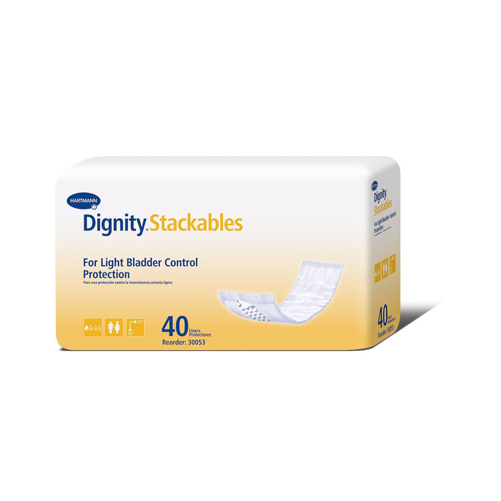 CNC30053180 3.5 x 12 in. Dignity Stackables Barrier-Free Inserts - 45 per Bag