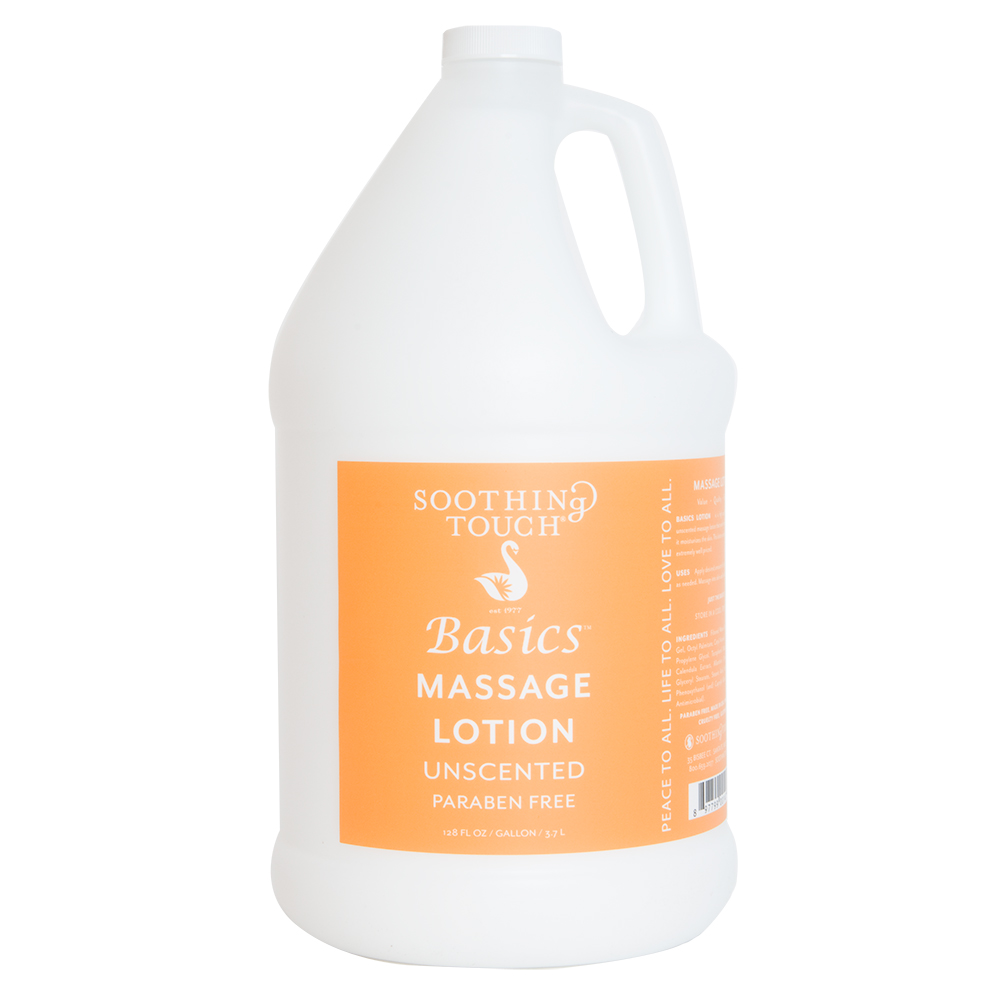 STS125GAL 1 gal Basics Unscented Massage Lotion