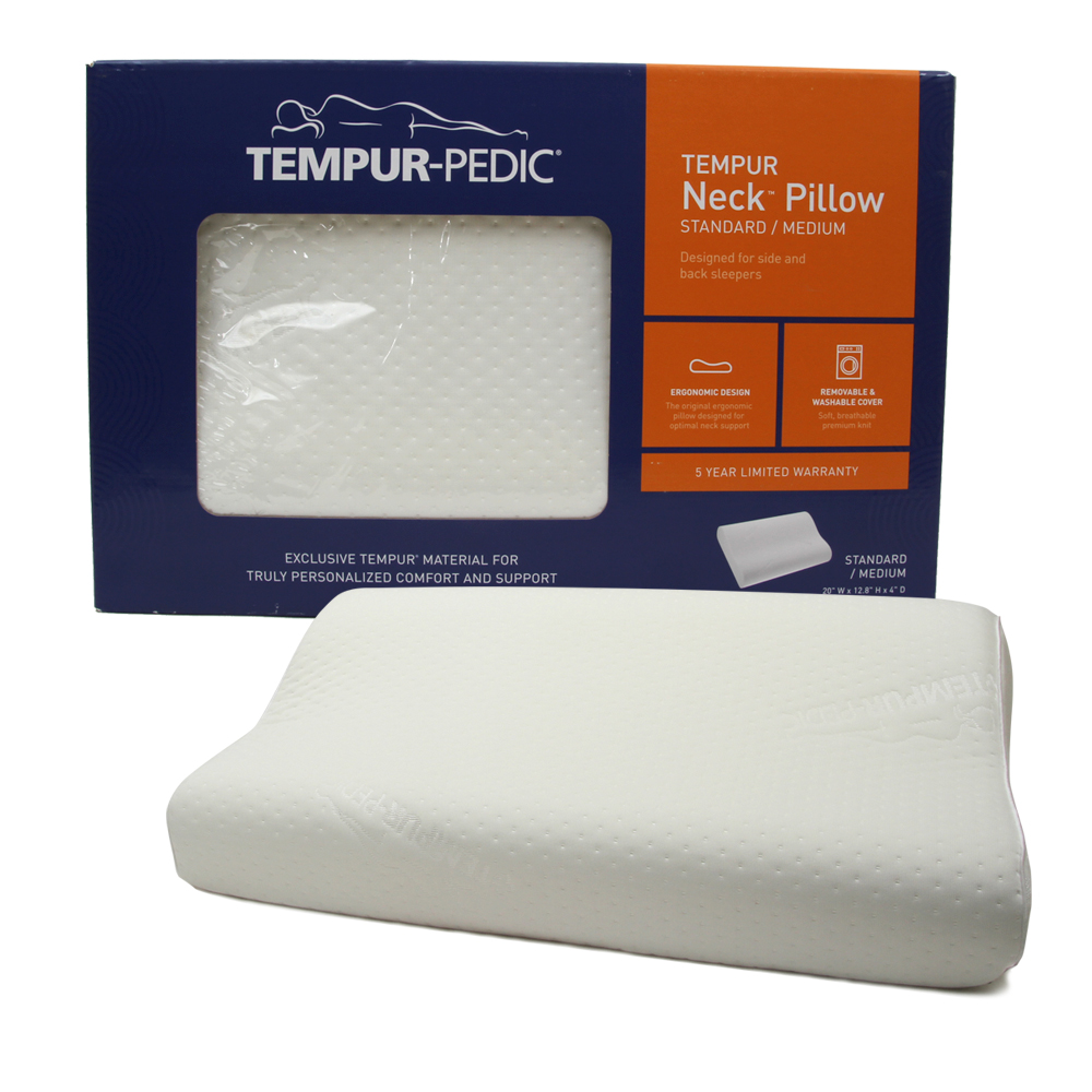 Picture of Tempur-Pedic TPI126SML 20 x 12 x 3 in. Low Profile Neck Pillow - Small