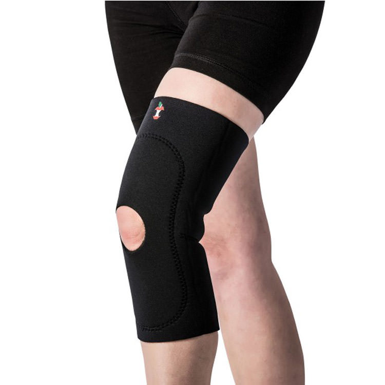 Neoprene Knee Sleeve - Large - Open Patella - Compression Support