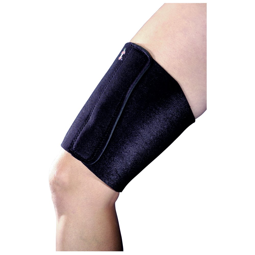 Universal Thigh Wrap - Black - Extra Large - Moderate Compression