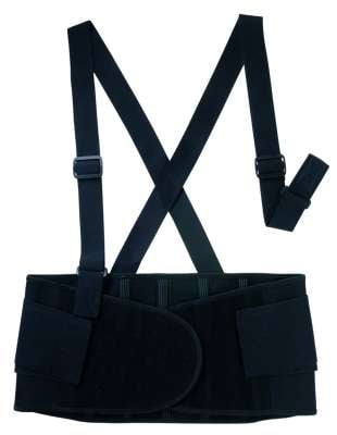 Picture of Valeo VAL113XLG 9 in. Heavy-Duty Elastic Back Support&#44; Black - Extra Large & 40-45 in.