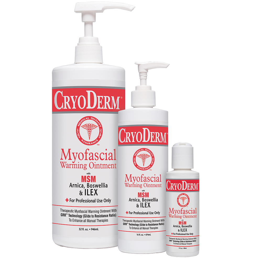 Myofascial Ointment - 32 oz - Therapeutic Formula with Glide Technology