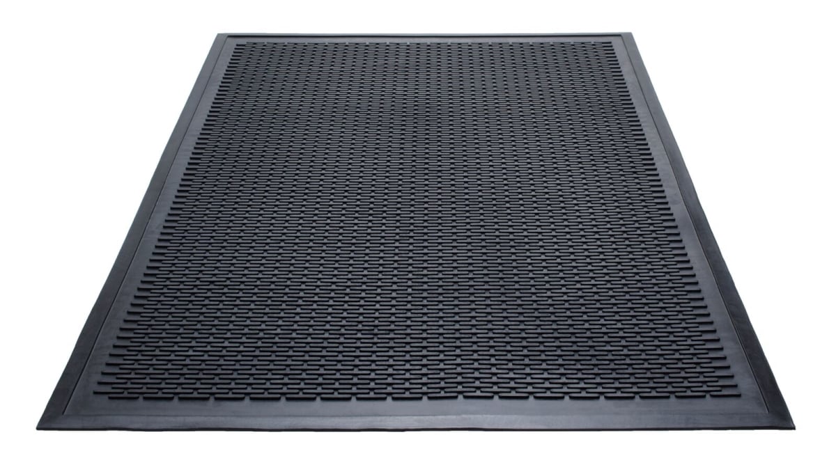 14020300 2 x 3 ft. Clean Step Scraper Rectangular Mat, Black