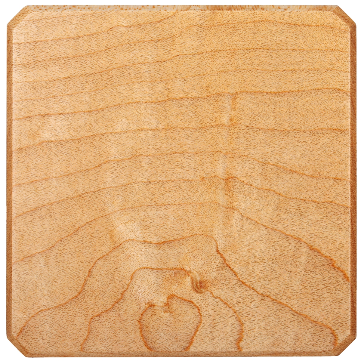 Picture of A & E Millwork AEM-5051 Sinlge Cherry Wood Coasters