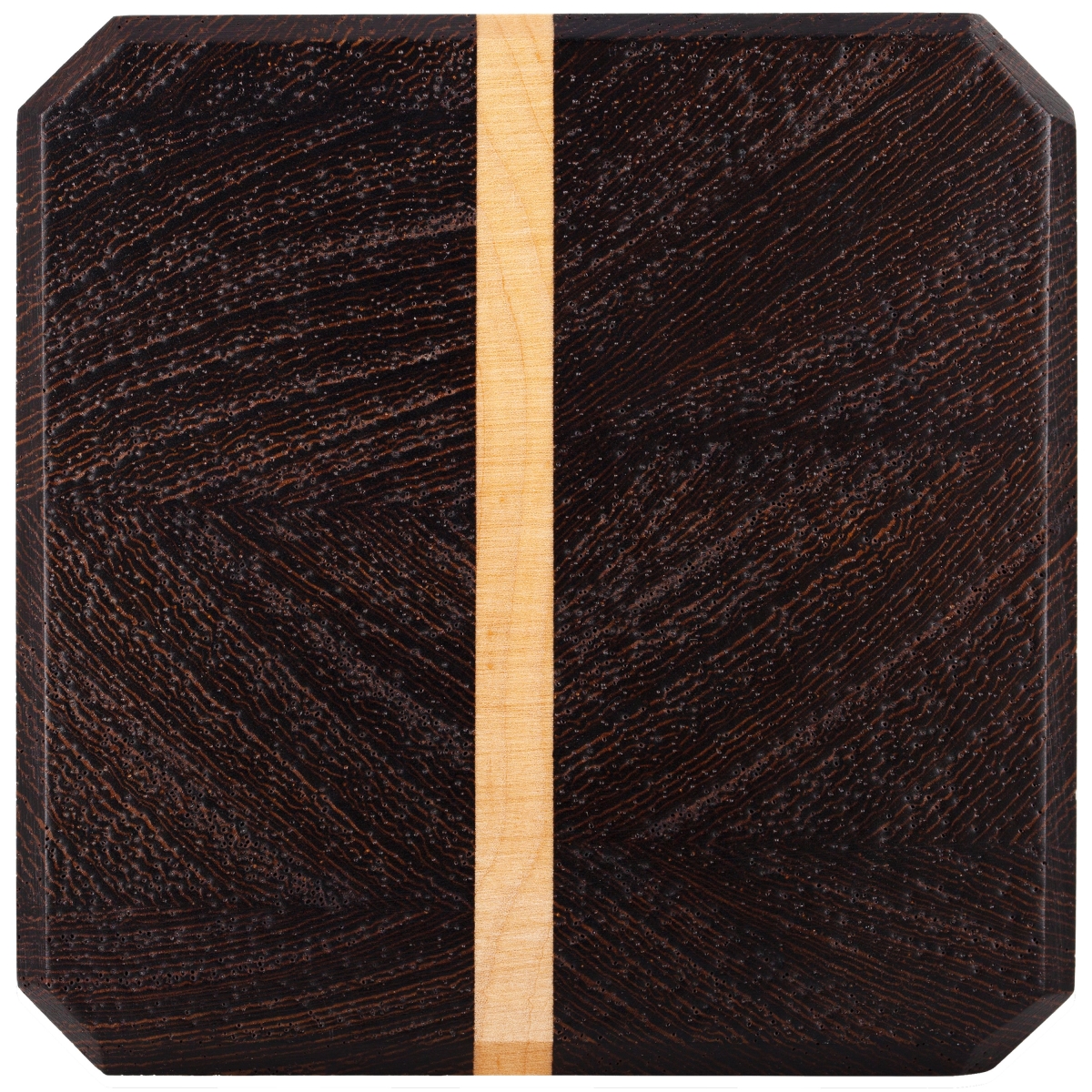 Picture of A & E Millwork AEM-5052 Single Maple & Lace Wood Coasters
