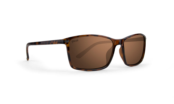 Murphy Sunglass with Polarized Brown Lens - Tortoise
