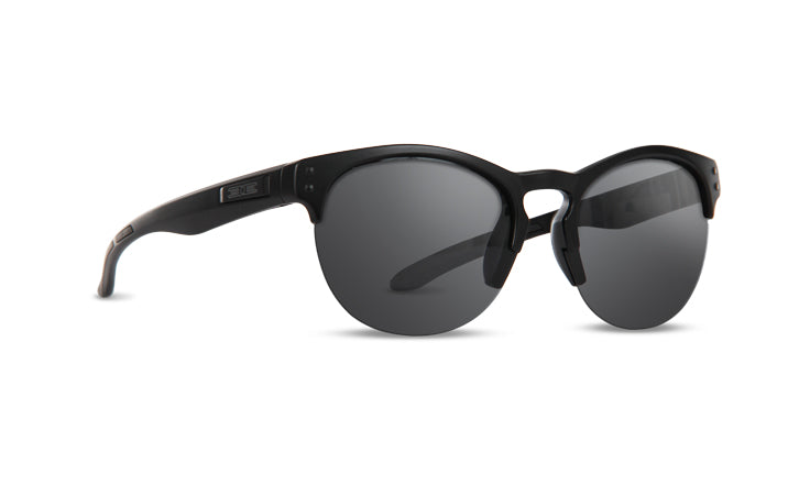 Sierra Sunglass with Smoke Lens - Matte Black
