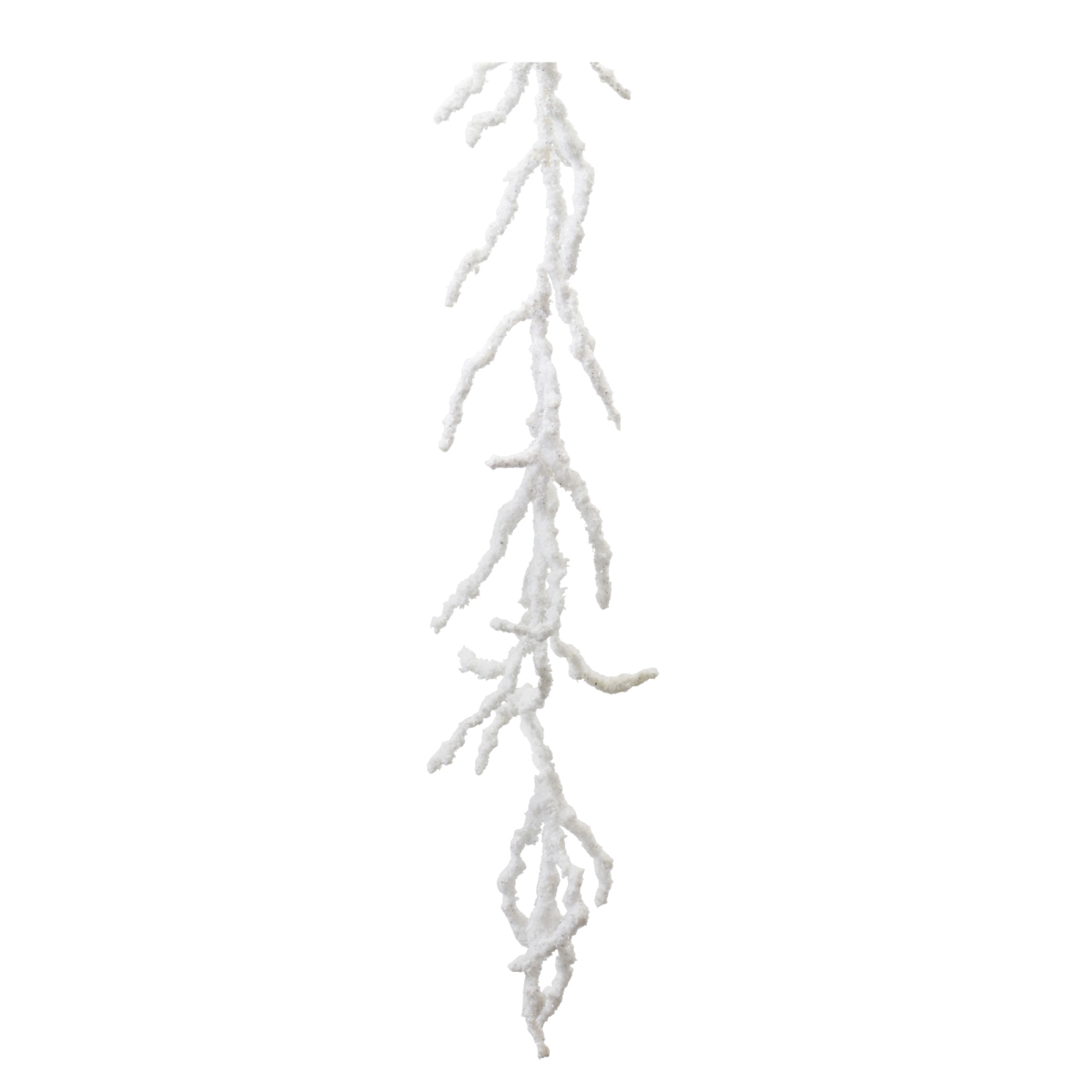 87405DS Flocked Twig Garland - Set of 2