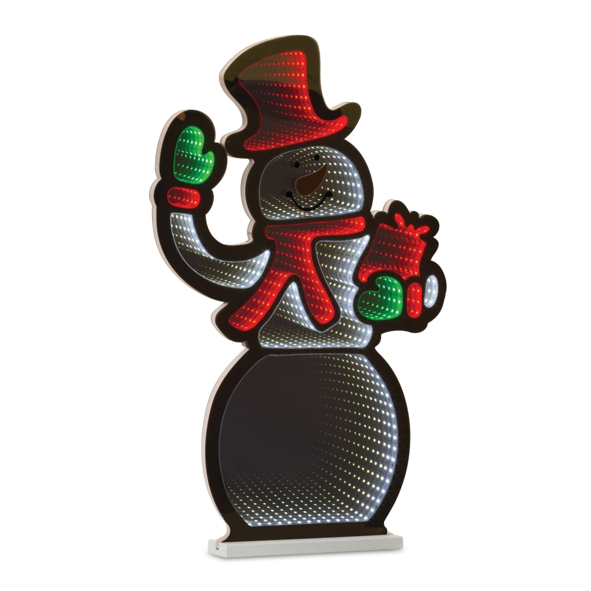 86032DS 29.5 in. Snowman Infinity Light Display