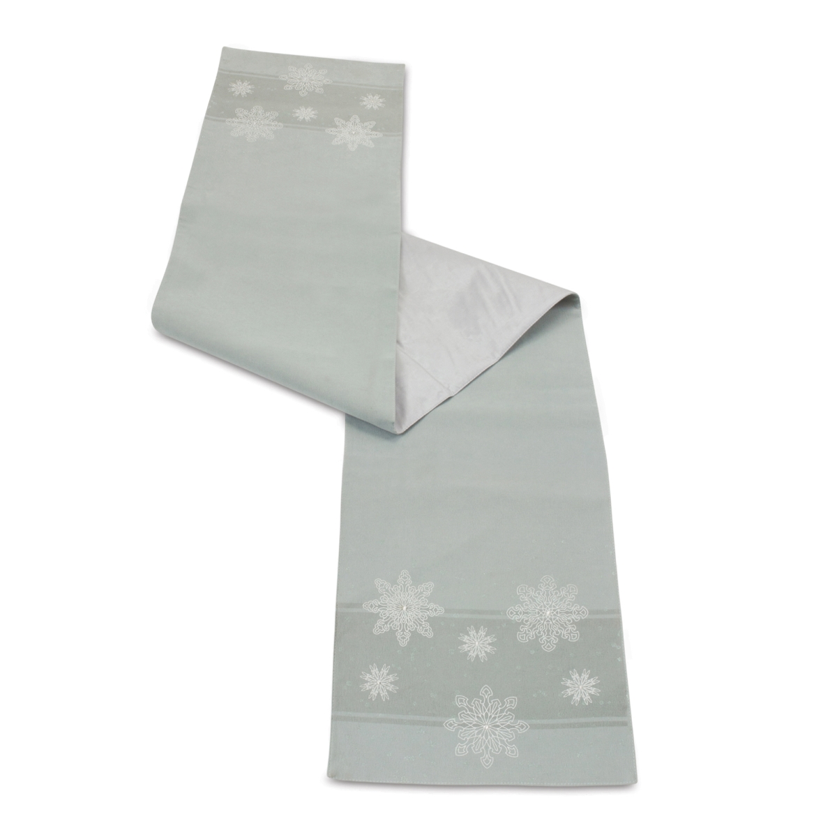 Picture of Melrose International 87593DS Embroidered Snowflake Table Runner - 72 in.
