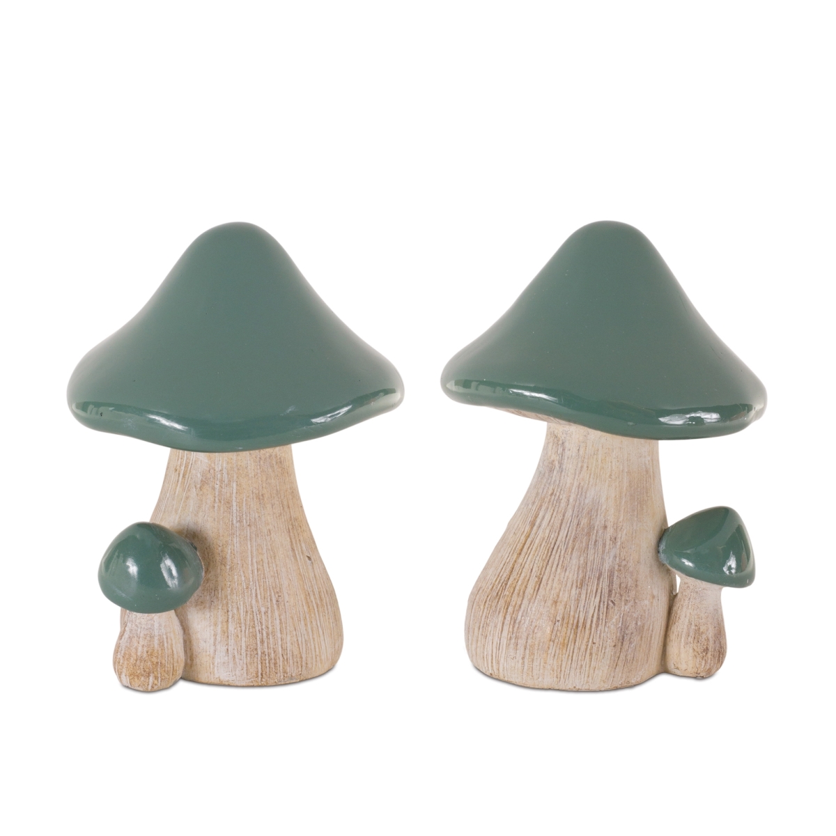 Garden Mushroom Decor - Set of 2