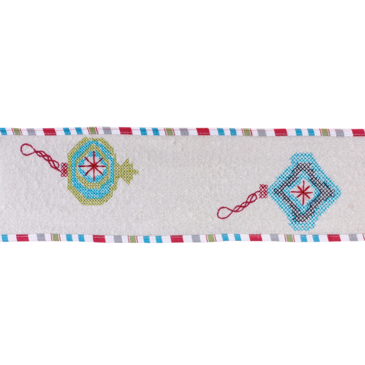 Wired Wool Ribbon - 4 in. x 5 Yards