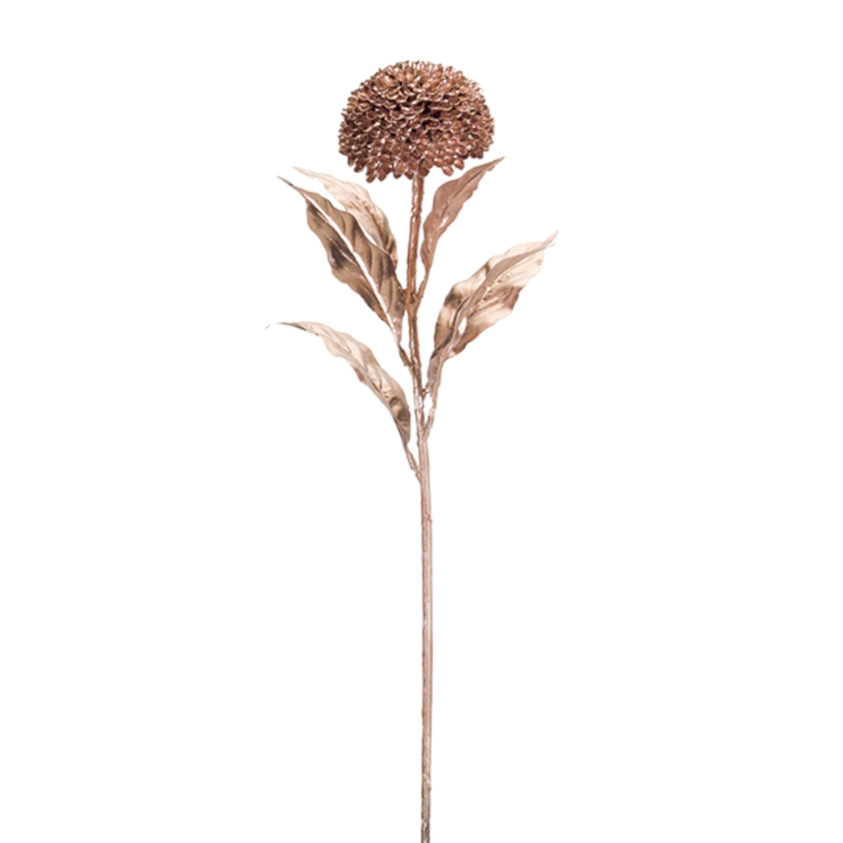 Picture of Melrose International 72922DS 27 in. Plastic Allium Stem&#44; Rose Gold - Set of 12