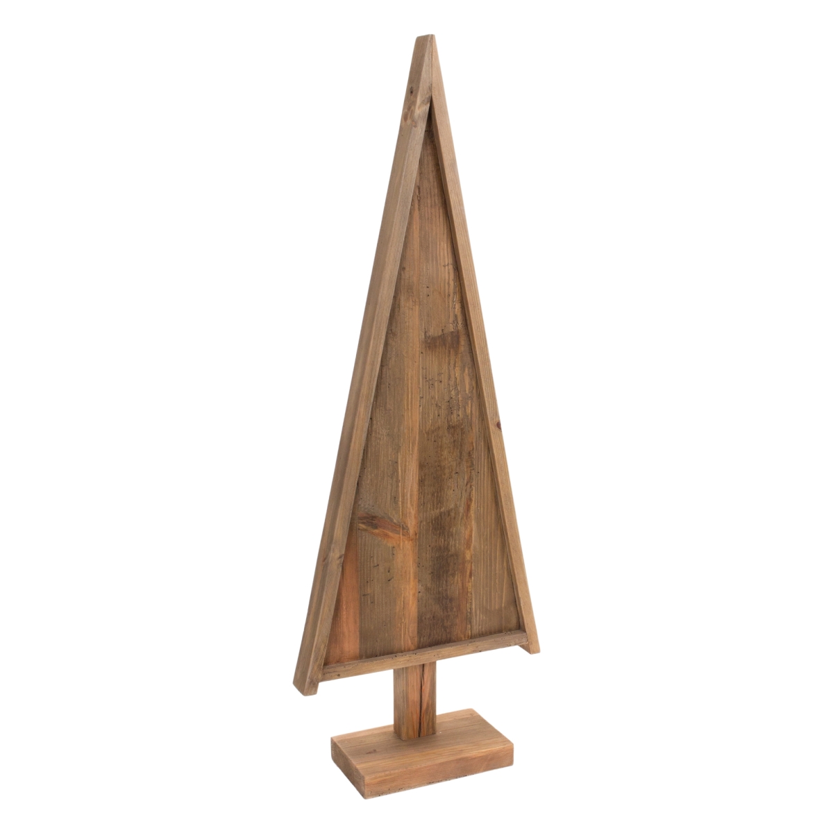 15.5 in. x 3.5 ft. Wood Tree, Brown