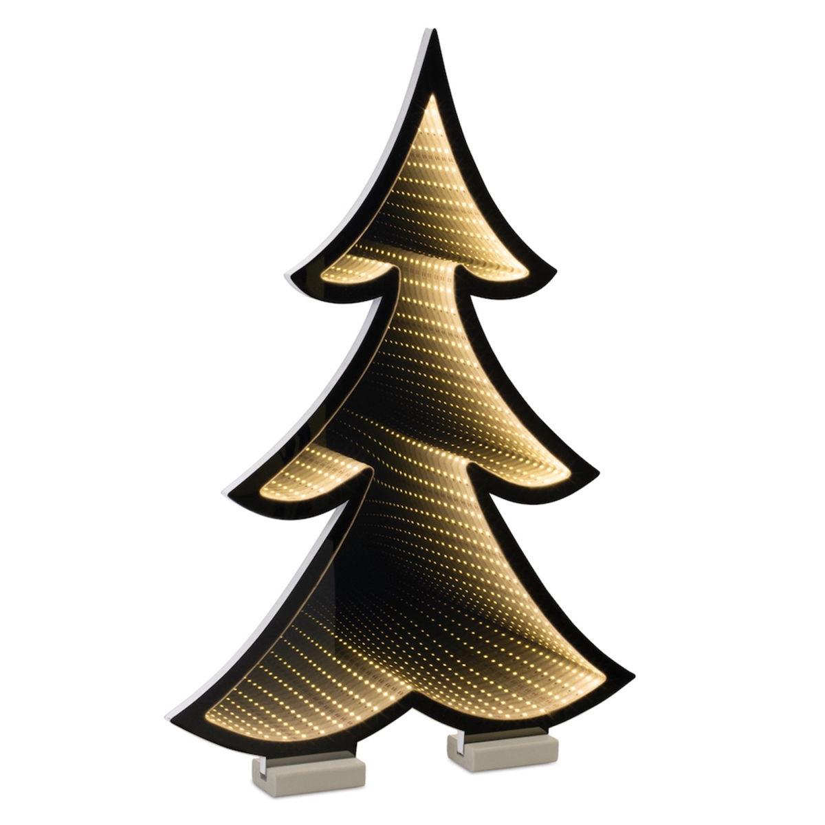 90054DS 24.5 in. Acrylic UL Plug Tree Infinity Light, White -  Melrose