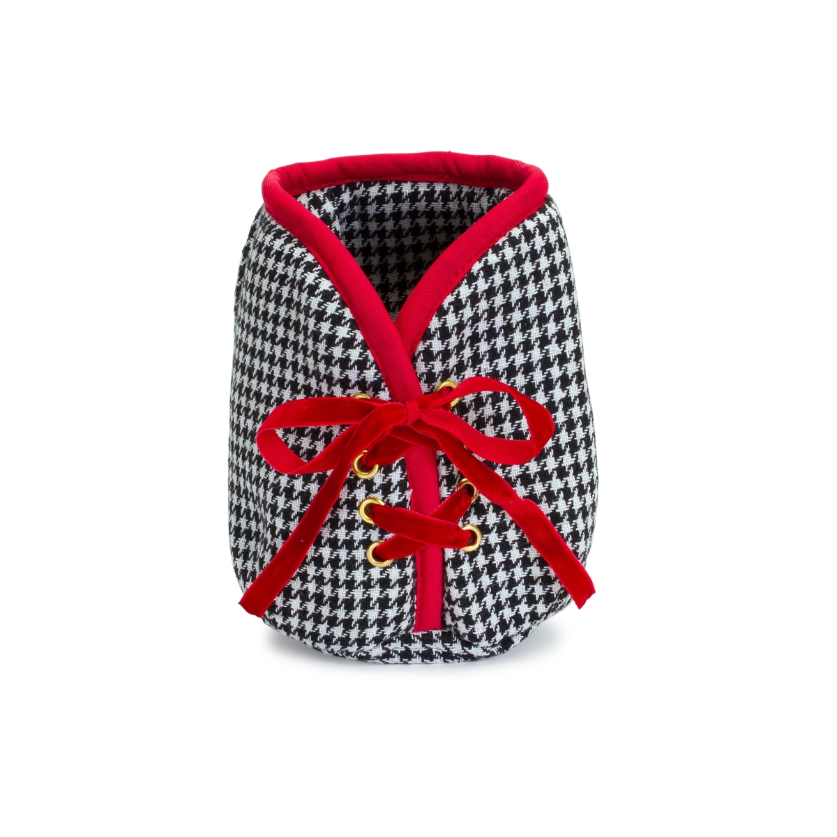 4 x 5 in. Polyester Pot Cover, Black & White