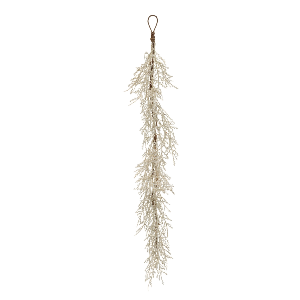 Picture of Melrose 95467DS 5 ft. Plastic Pine Garland&#44; Silver