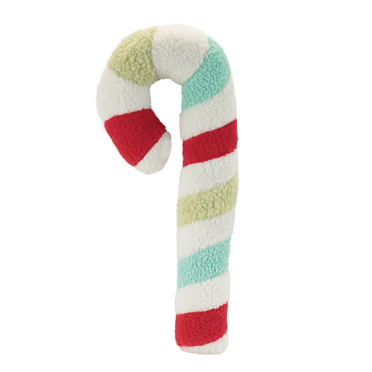 Picture of Melrose 95930DS 22 in. Polyester Candy Cane&#44; White&#44; Red & Green - Set of 2
