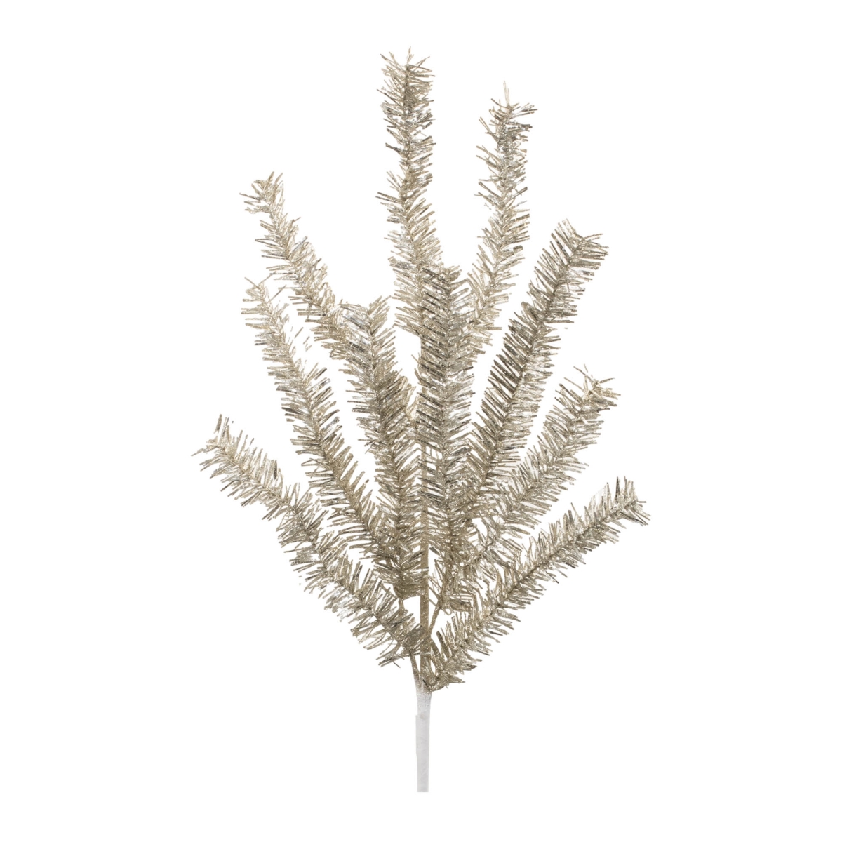 95263DS 35 in. Plastic Pine Spray, Silver - Set of 6