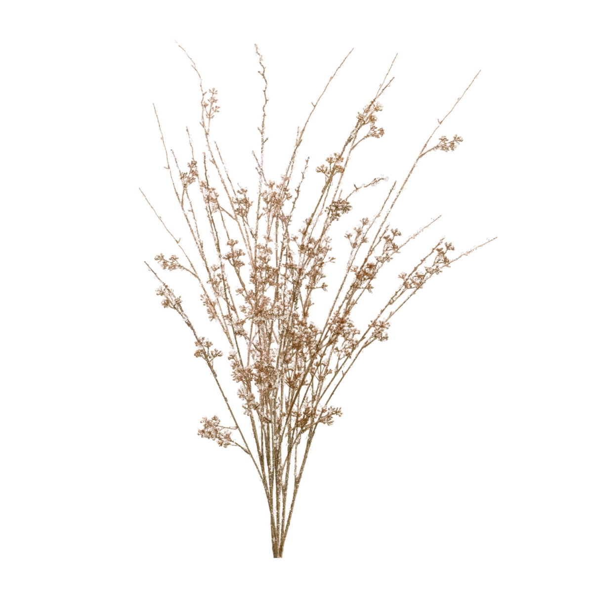 Picture of Melrose 95469DS 33 in. Plastic Iced Berry Spray&#44; Gold - Set of 2