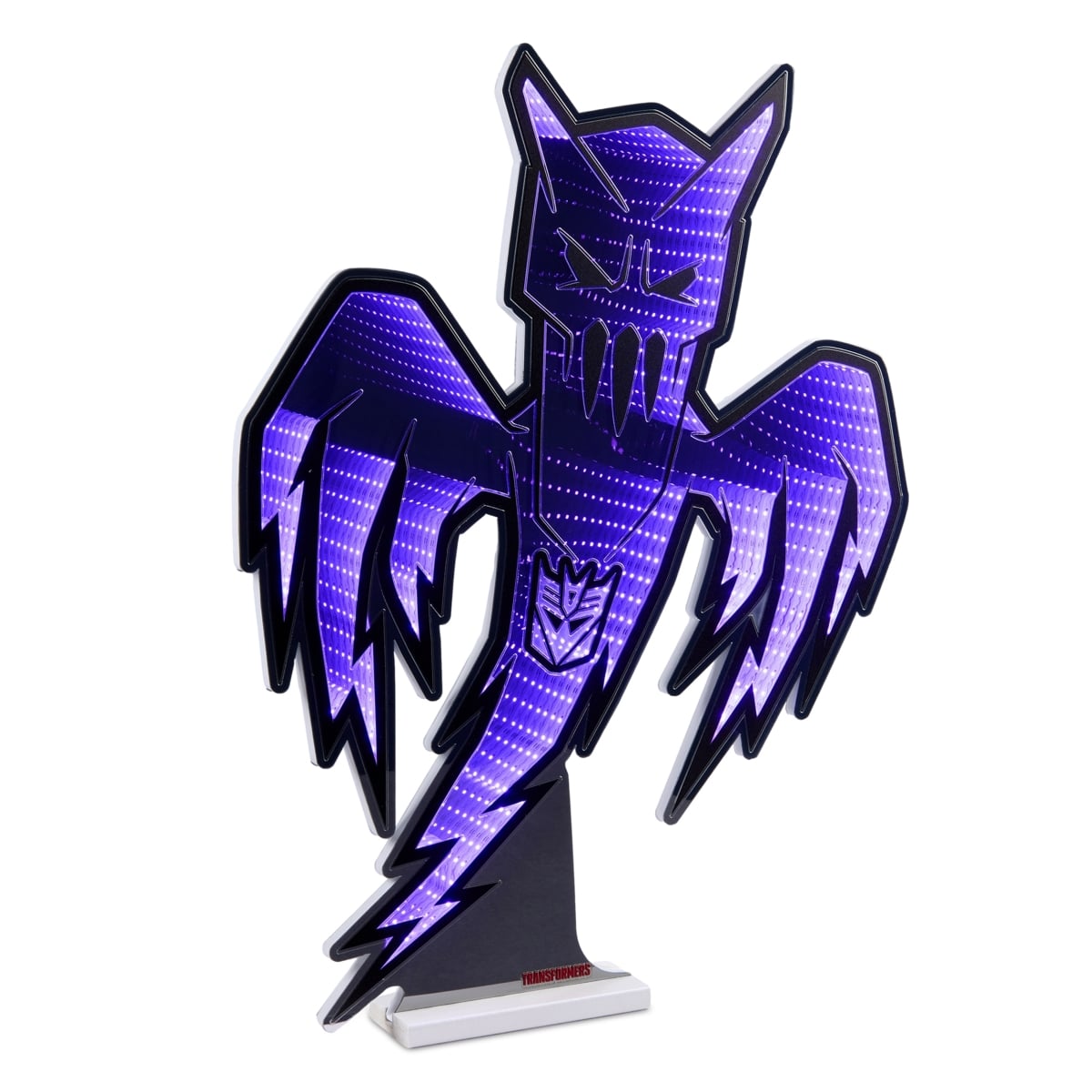 99108DS 27.5 in. Acrylic UL Plug Transformers Ghost Ekkolight, Purple & Black