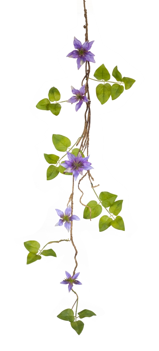 Picture of Melrose International 74352DS 40 in. Polyester Clematis Vine - Set of 12