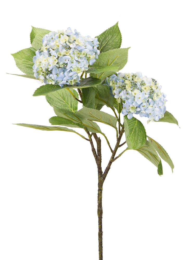 Picture of Melrose International 78536DS 32 in. Polyester Hydrangea Branch - Set of 6