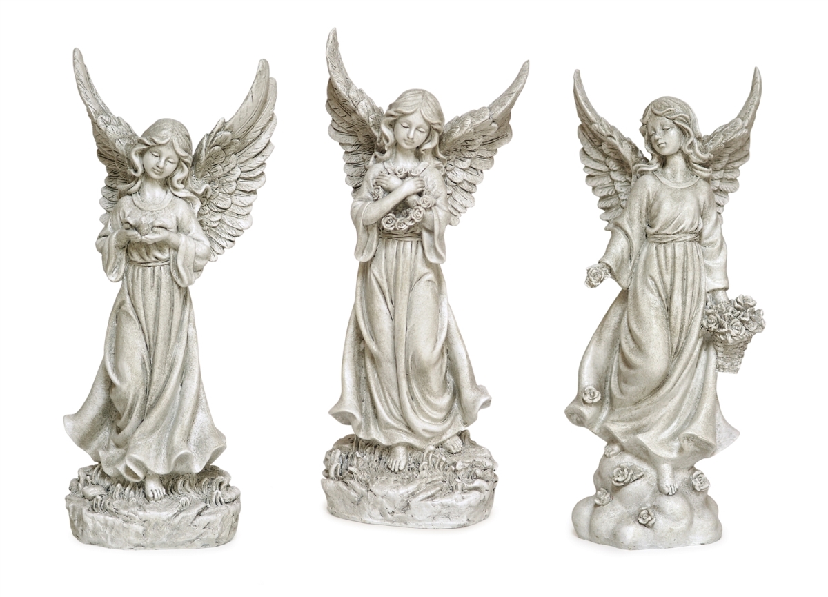 DS 13 in. Polyresin Angel, Set of 3 -  SmartGifts, SM2615851