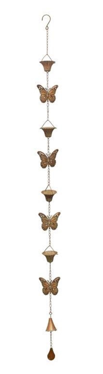 Picture of Melrose International 82233 Iron Butterfly Rain Chain