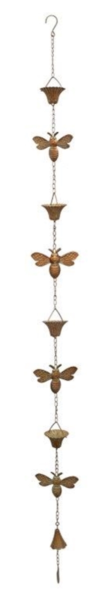 Picture of Melrose International 82235 Iron Bee Rain Chain