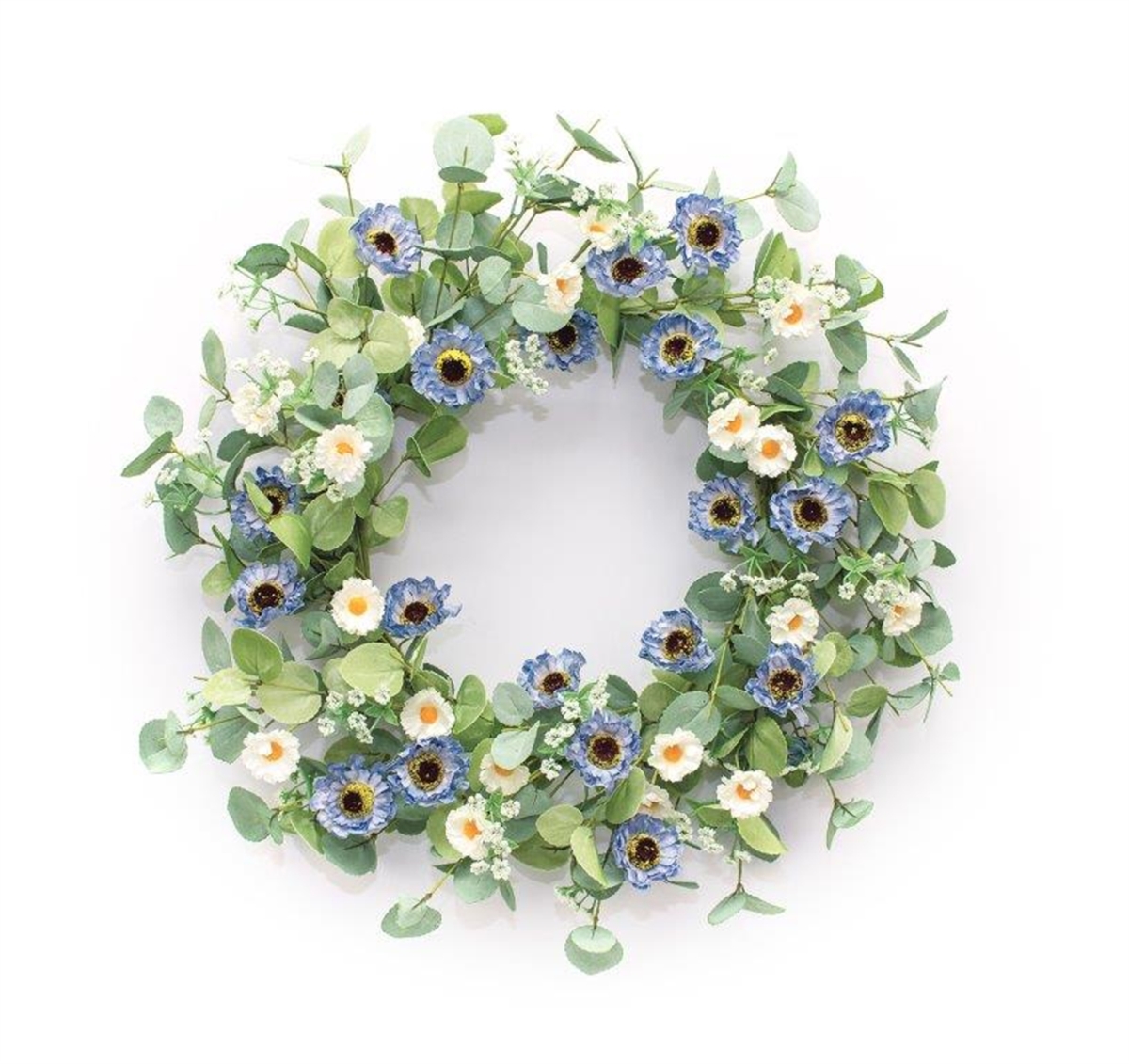 Picture of Melrose International 82492 Cornflower Wreath