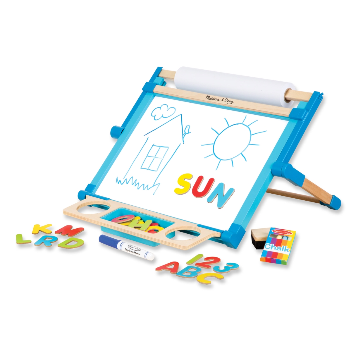 Picture of Melissa & Doug 2790 Double Sided Magnetic Tabletop Easel