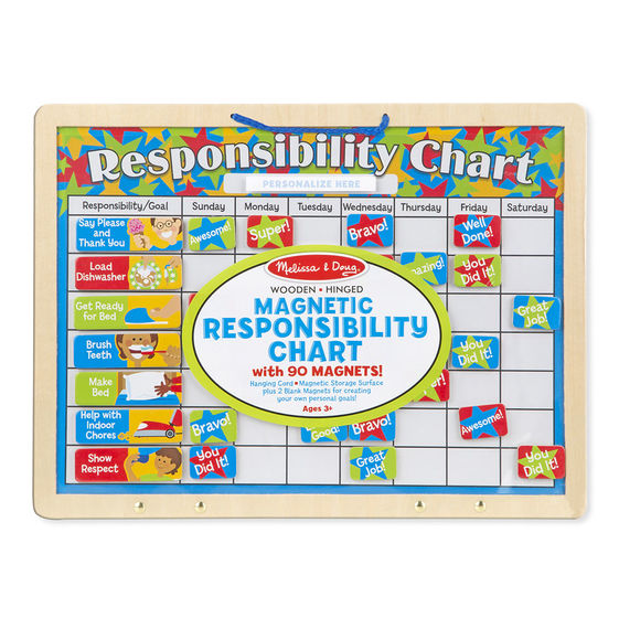 Picture of Melissa & Doug 5059 Magnetic Responsibility Chart