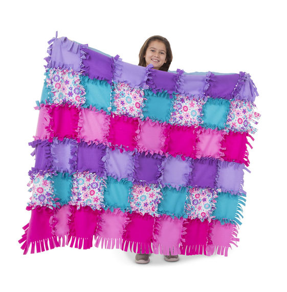 Picture of Melissa & Doug 8561 Created by Me - Flower Fleece Quilt